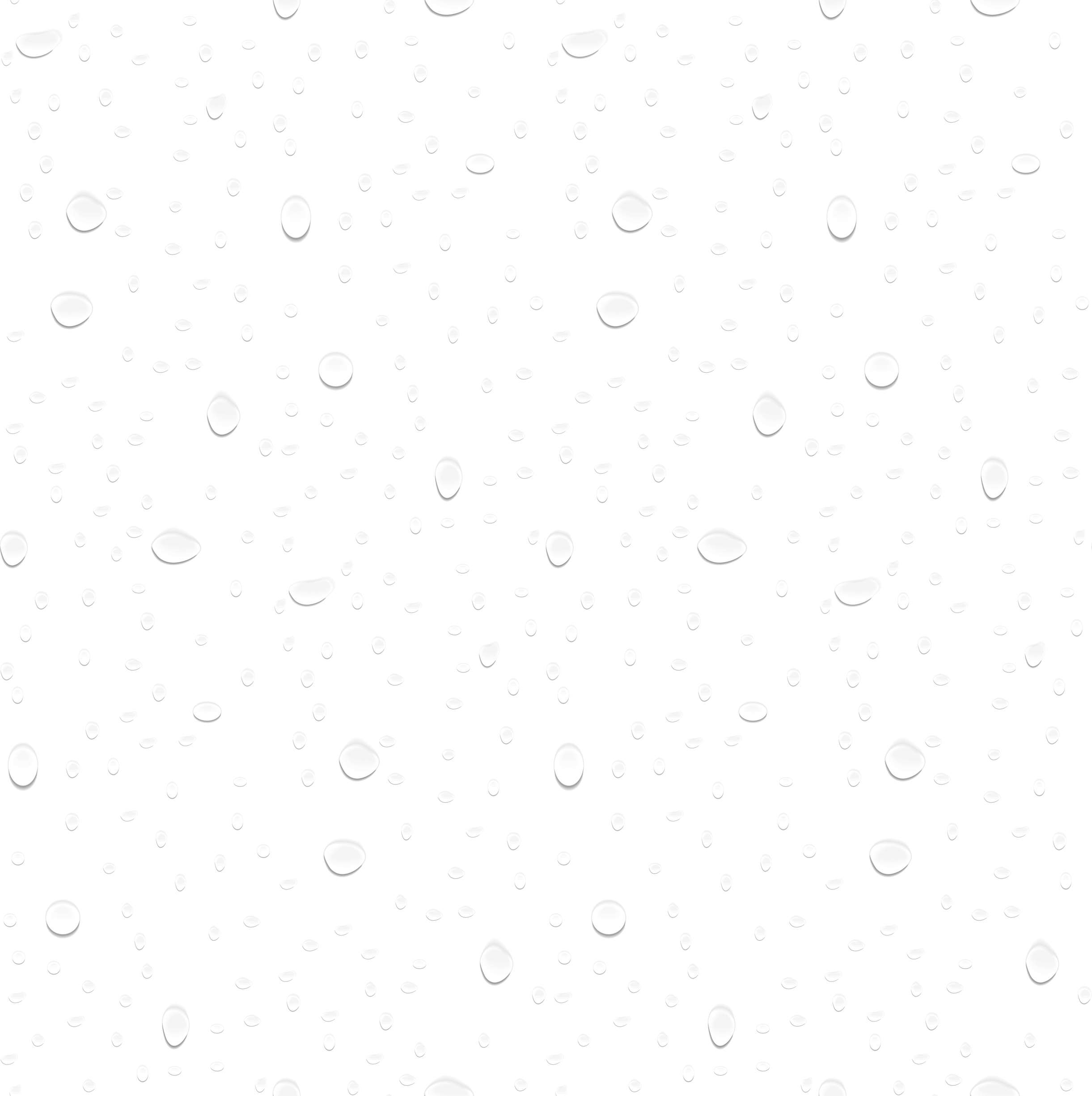 transparent water drops seamless pattern